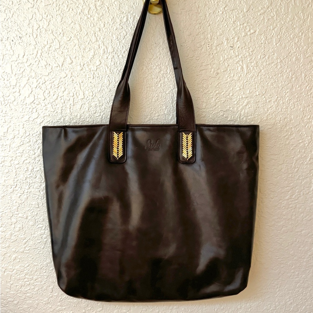Sseko Leather Tote - Like new condition.